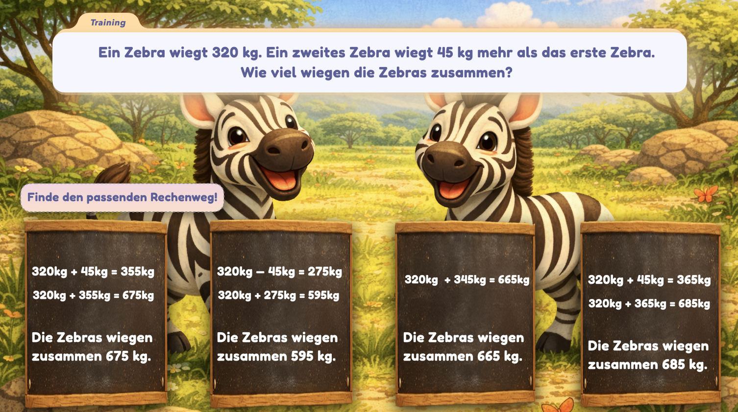 Training: Aufgabe