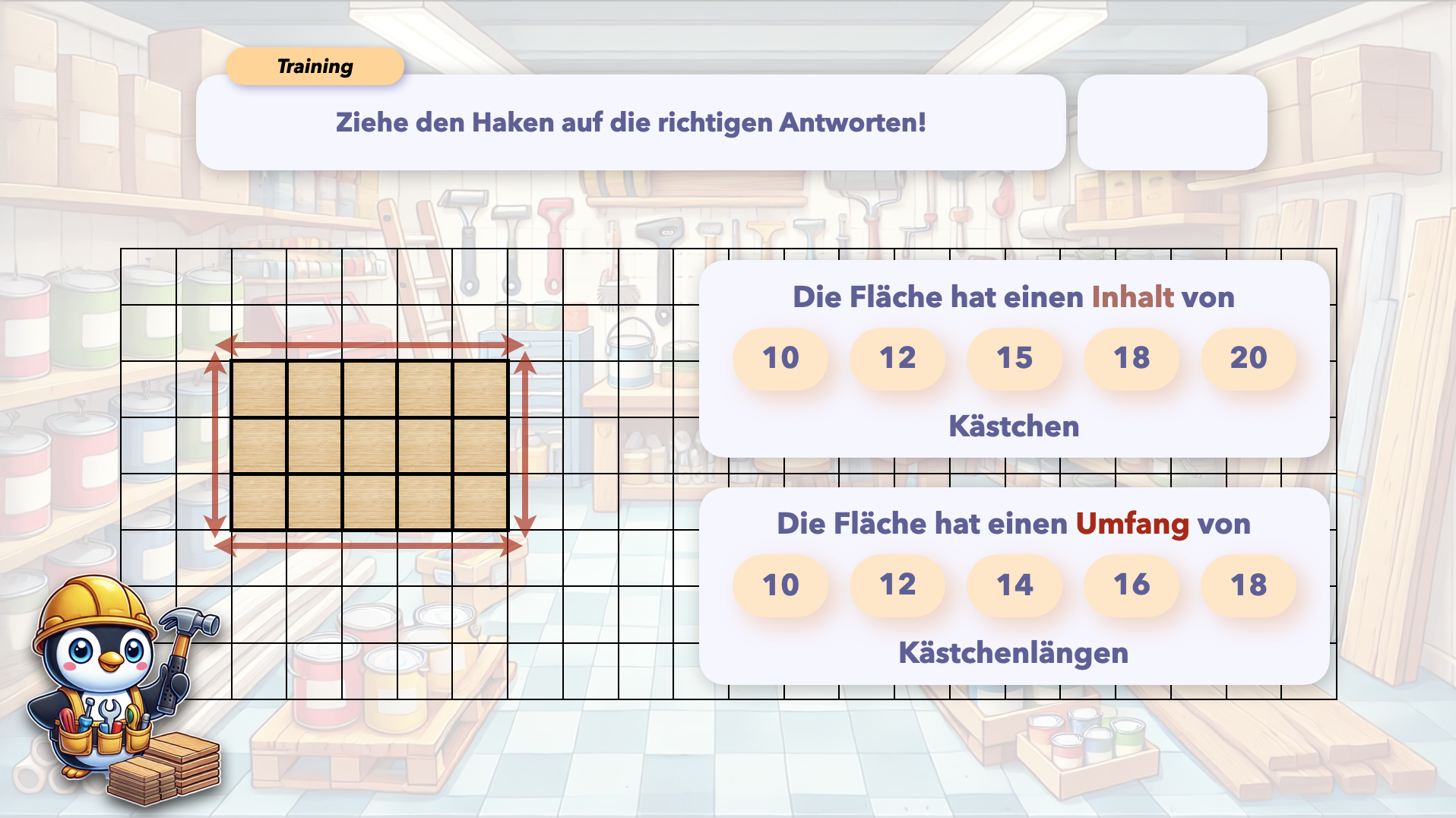 Training: Übung
